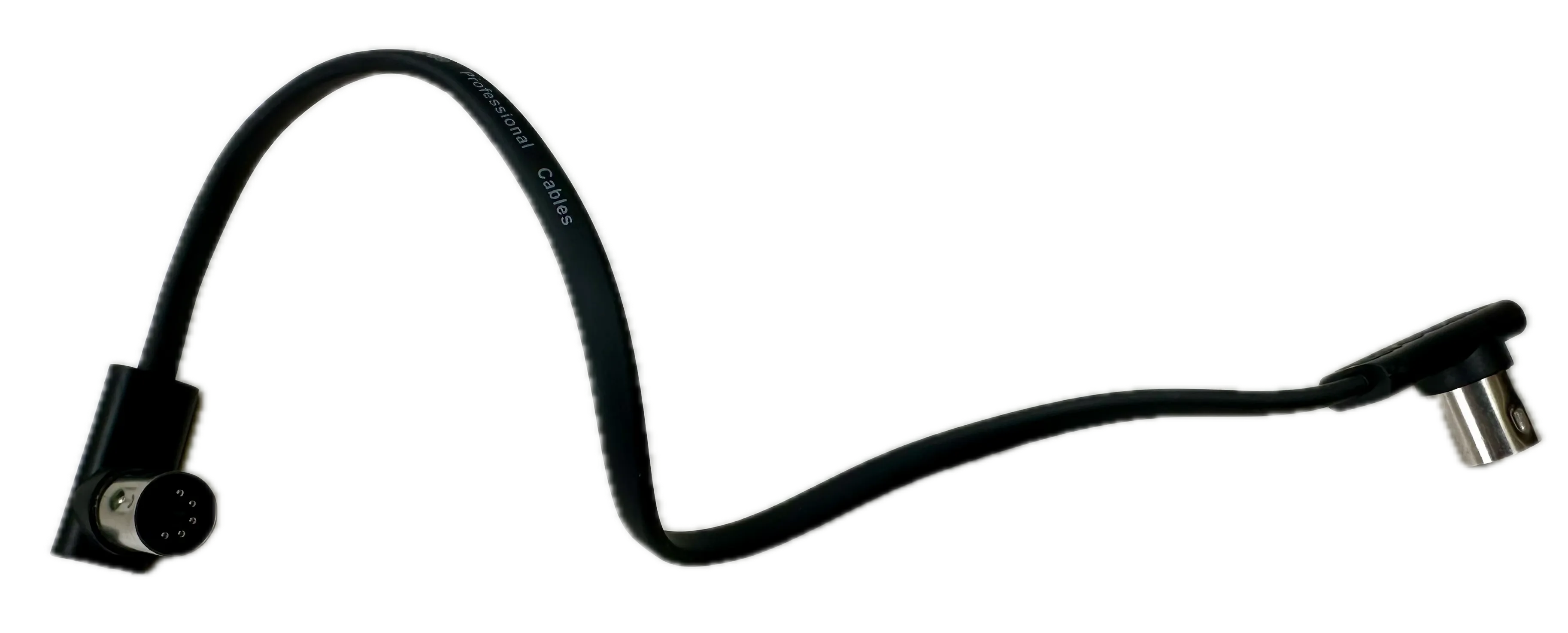 Rockboard low-profile MIDI cable to enable fitting a Boss FC-50 MIDI Foot Controller and Neural DSP Quad Cortex onto a Pedaltrain Classic Jr